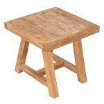 Recycled Teak End Table - Image 2