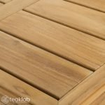 Teak Coffee and Side Table Set - Image 3