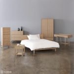Teak Wide 4 Drawer Chest With Brass Knobs - Image 5