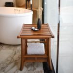 Casual Spa Teak Bench - Image 4