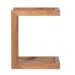Teak Sofa Side Table - Image 3