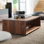 Teak Wood Coffee Table With Storage