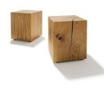 Teak Wood Square Side Table Set - Image 4