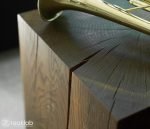 Teak Wood Square Side Table Set - Image 3