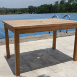 Rectangle Teak Table