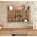 Solid Teak Reversible Wall Rack
