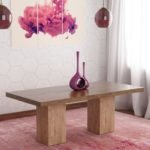 Teak Wood Six Seater Dining Table
