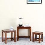Teak Solid Wood Set of Tables