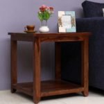 End Table In Teak Finish