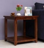 End Table In Teak Finish