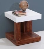 End Table in Light Teak Finish by Teaklab