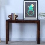 Teak Wood Console Table