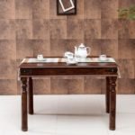 Teak Wood Four Seater Dining Table