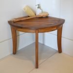 TeakLab Spa Teak Corner Stool