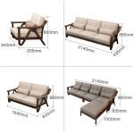 Teak Wood Sofa Set - Image 14