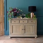 Small Sideboard With 2 Doors 3 Drawers Cabinet