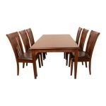 Teak wood Six Seater Dining Set - Image 2
