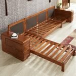 Teak Wood Sectional Sofa Set - Image 6