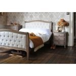 Teak Wood Buttoned 6 ft. Bed - Image 2