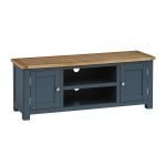 Large Teak Wood TV Unit - Image 2