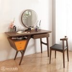 Compact Design Dressing Table with chair