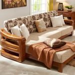 Teak Wood Sectional Sofa Set (2 Seats+ Lounger) - Image 5