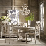 Teak Wood Carved Dining Table 4 seater