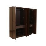 Teakwood Four Door Wardrobe - Image 3