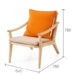 Teak Sofa Chair - Image 7