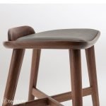 Designer Teak Wood Mountain Dressing Table Stool - Image 3