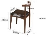 Compact Design Dressing Table with chair - Image 8