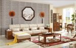 Teak Wood Sectional Sofa Set - Image 3