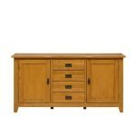 Large Four Drawer Sideboard - Image 4