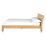 Teak King size Bed With Turned Feet - Image 3