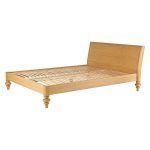 Teak King size Bed With Turned Feet - Image 4