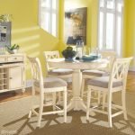 Teak Pedestal Bar Set