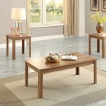 Teak Coffee and End Tables (Set of 3)