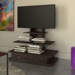TV Stand with Mount and Drawers