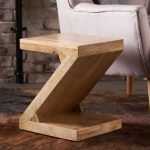 Z-Shaped End Table