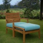 Casual Andrea Teak Ottoman