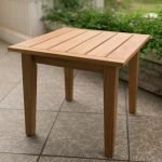 Casual Teak Side Table - Image 2