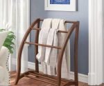 Teak Quilt Rack