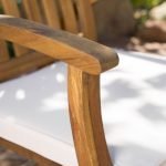 3-piece Teak Wood Rocking Chair Chat Set - Image 3