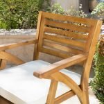 7-Piece Rectangle TeakWood Dining Set - Image 2