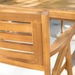 7-Piece Rectangle TeakWood Dining Set - Image 3