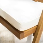 7-Piece Rectangle TeakWood Dining Set - Image 4