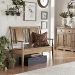 Teak Wood Storage Bench