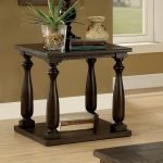 Open Shelf End Table