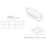 3-drawer TV Stand - Image 3