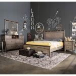 Weathered Teak 2-Drawer Nightstand - Image 2